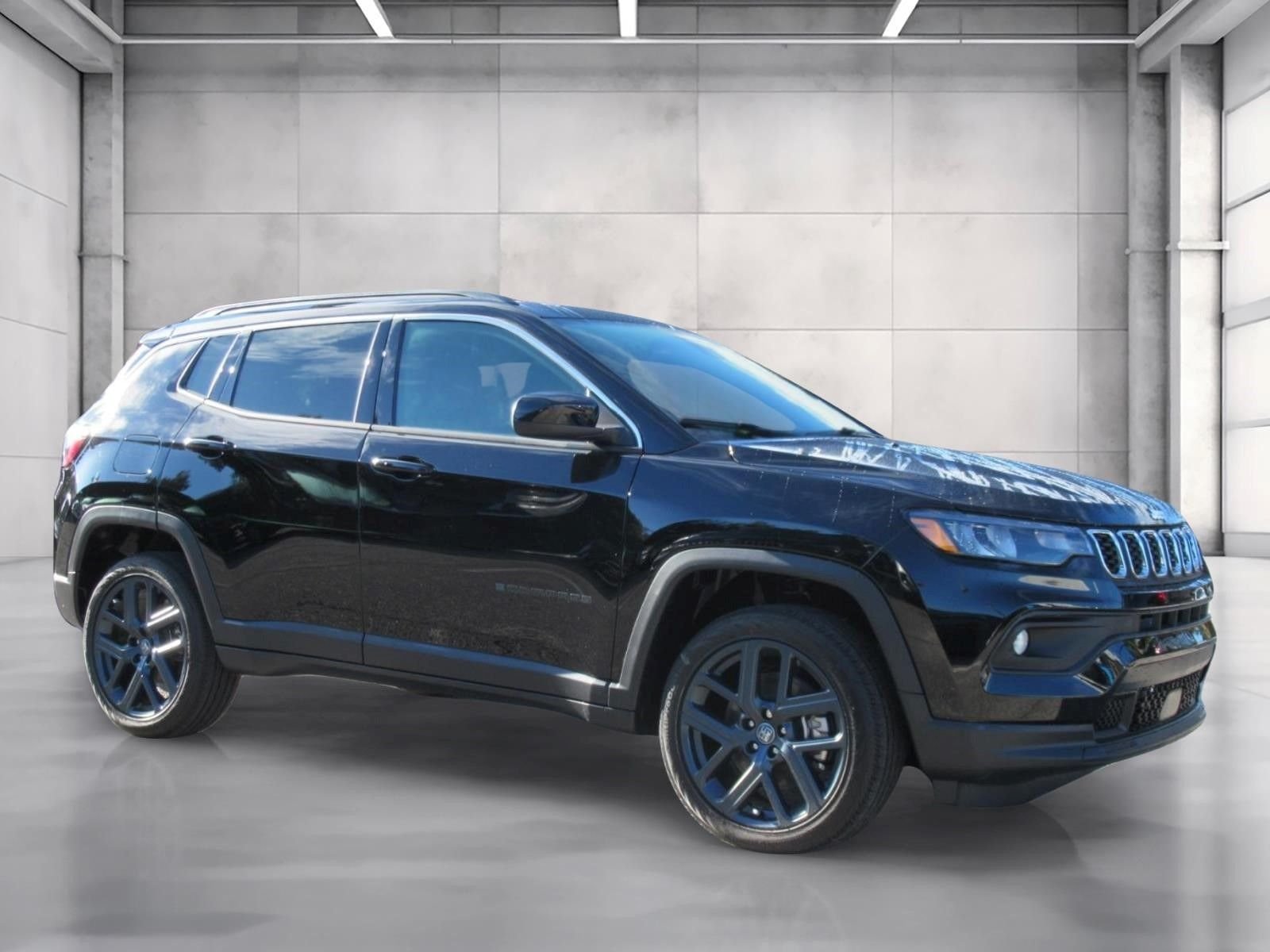New 2026 Diamond Black Crystal Pearlcoat Jeep Latitude image 1