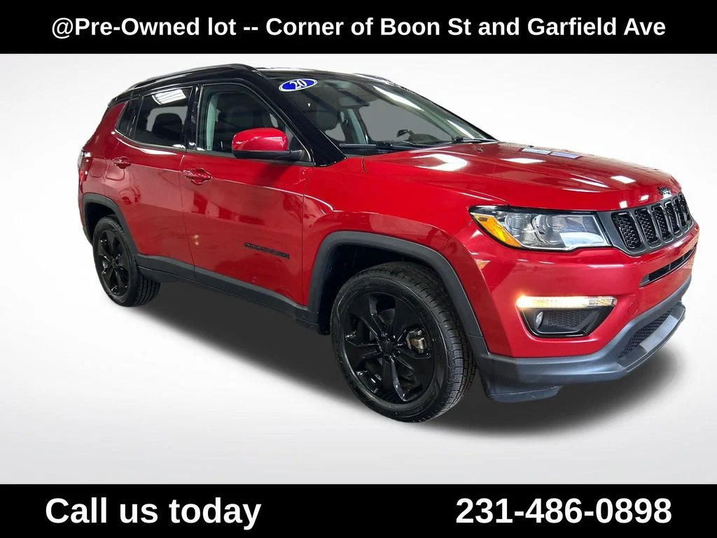 Used 2020 Red Jeep Latitude image 7