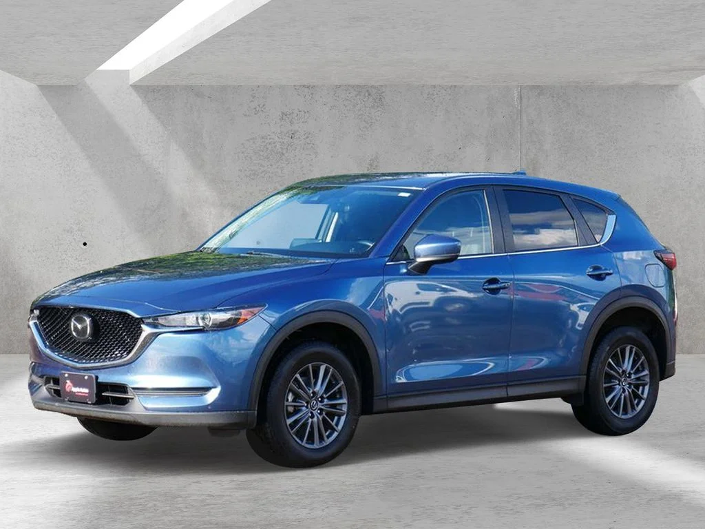 Used 2021 Blue Mazda Touring image 6