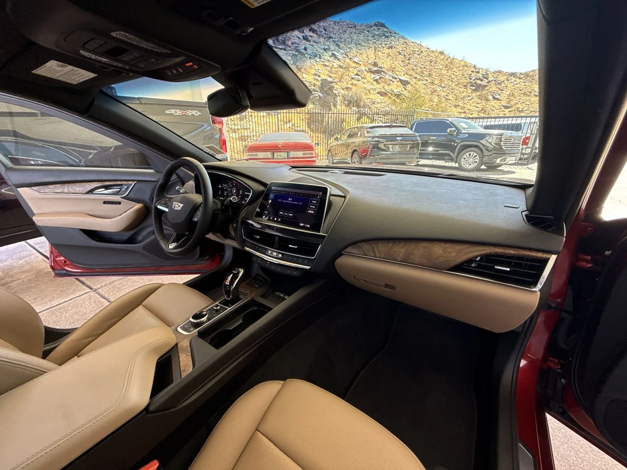 Certified Used 2023 Radiant Red Tintcoat Cadillac Premium Luxury image 29