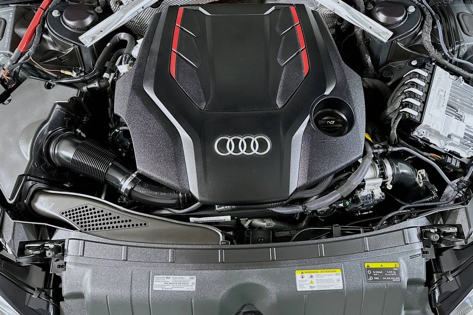 Used 2024 Chronos Gray Metallic Audi Premium Plus image 13