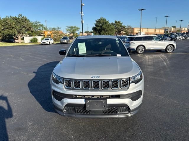 Certified Used 2024 Silver Jeep Sport image 7