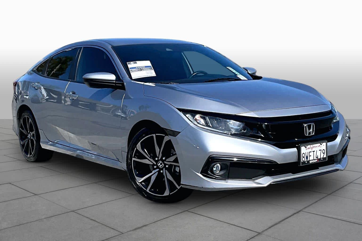 Used 2021 Honda Civic Sport with VIN 2HGFC2F89MH553257 for sale in Newport Beach, CA