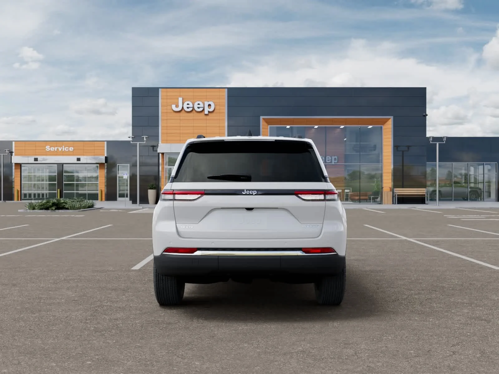 New 2027 Bright White Clearcoat Jeep Laredo X image 7