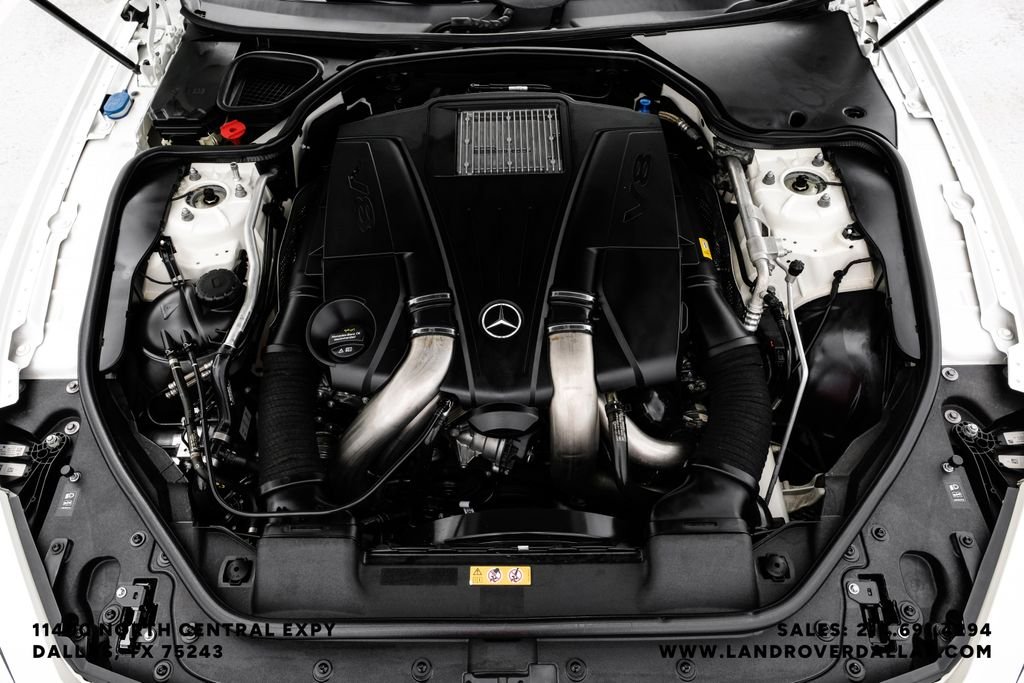 Used 2018 White Mercedes-Benz SL 550 image 55