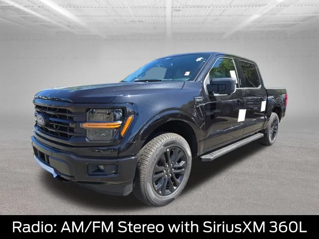 New 2026 Agate Black Metallic Ford XLT image 3