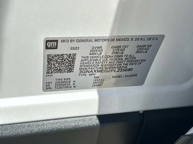 Used 2023 White Chevrolet RS image 17