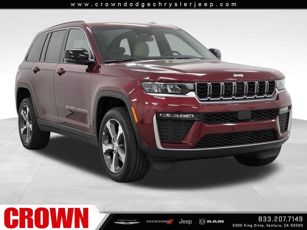 New 2026 Velvet Red Pearl-Coat Exterior Paint Jeep Limited image 3