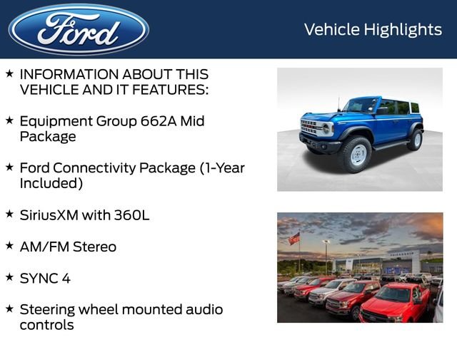New 2026 Velocity Blue Metallic Ford Heritage Edition image 4