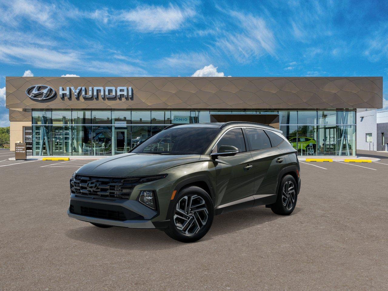 New 2026 Green Hyundai Limited AWD image 1