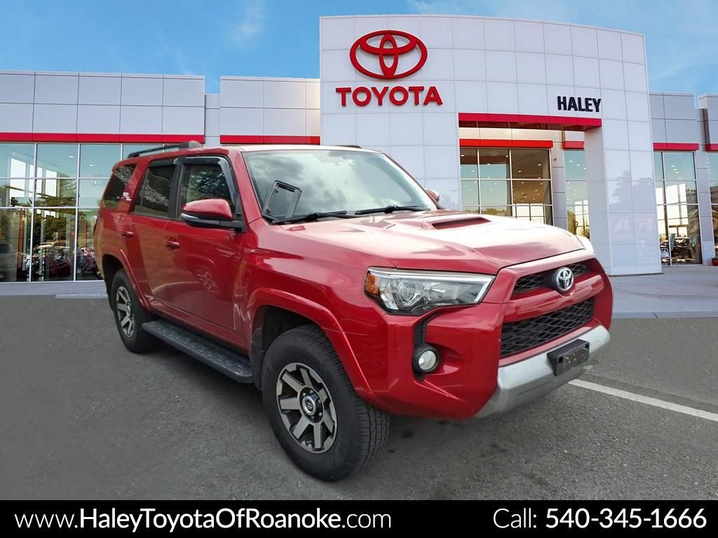 Used 2019 Red Toyota TRD Off-Road Premium image 1