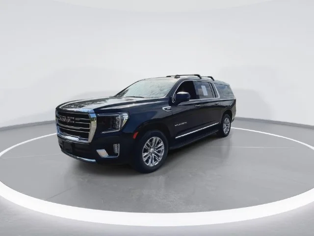 Certified Used 2023 MIDNIGHT BLUE METALLIC GMC SLT image 4