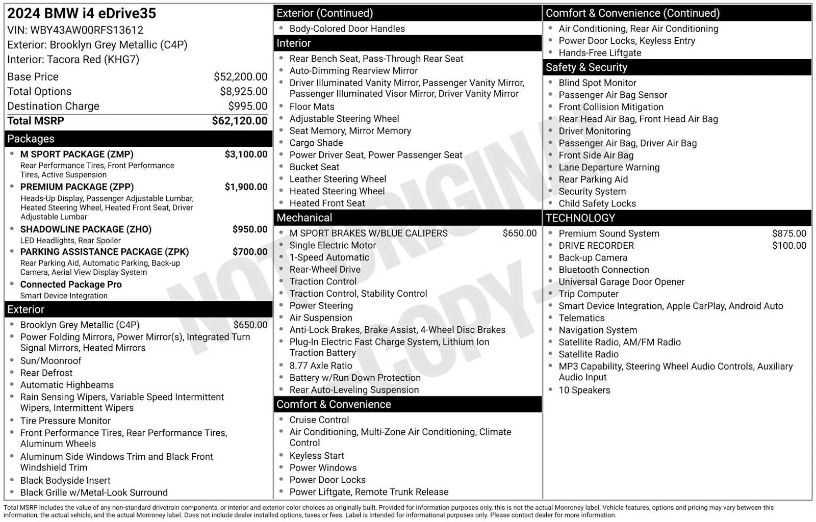 Certified Used 2024 Brooklyn Grey Metallic BMW eDrive35 image 28