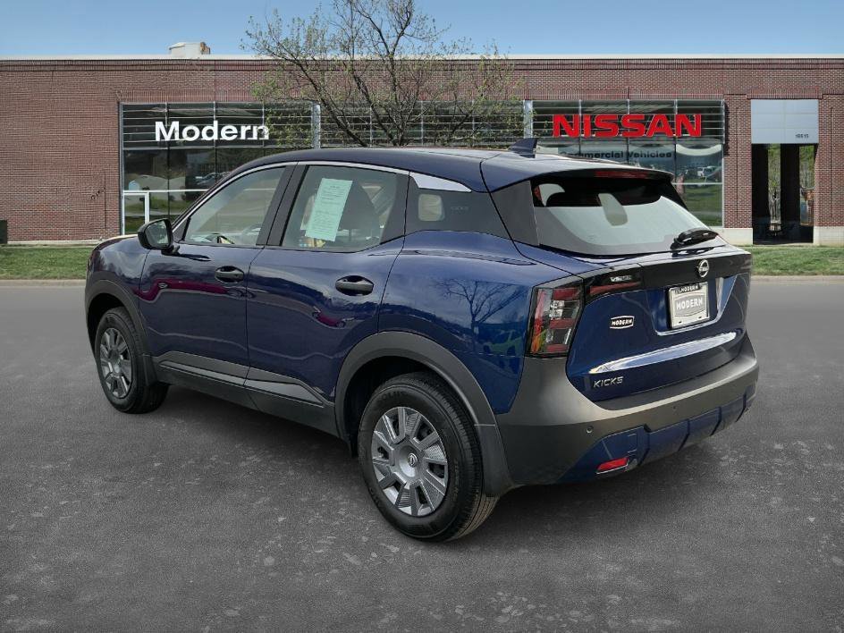 Certified 2025 Nissan Kicks S with VIN 3N8AP6BA2SL323405 for sale in Cornelius, NC