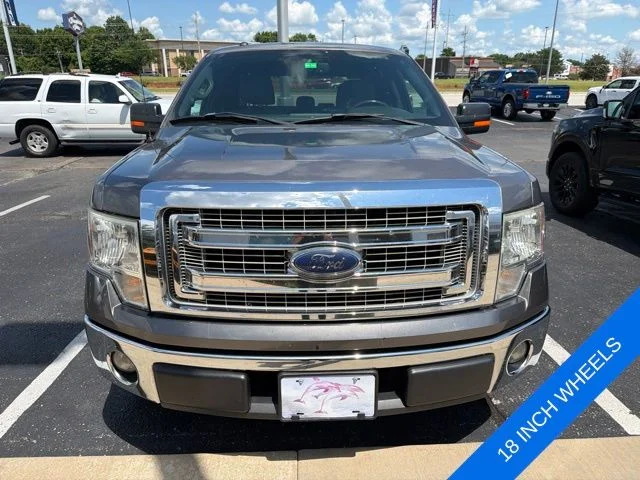 Used 2014 Sterling Gray Metallic Ford XLT image 2