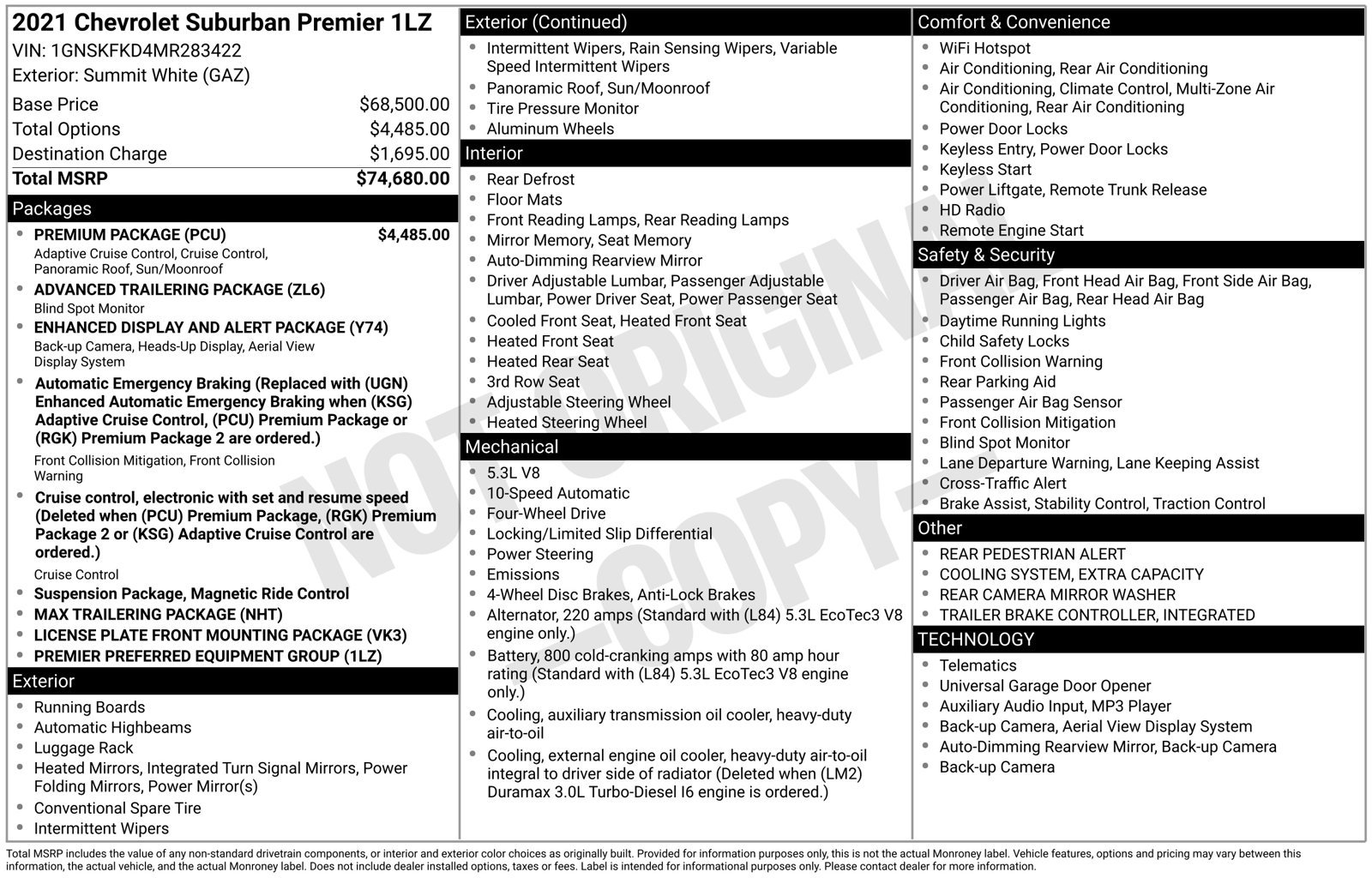 2021 Chevrolet Suburban Premier - Photo 47