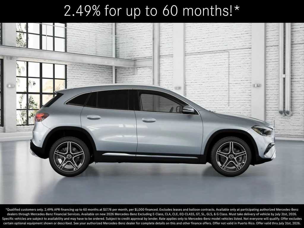 New 2026 Cirrus Silver Metallic Mercedes-Benz GLA 250 image 44