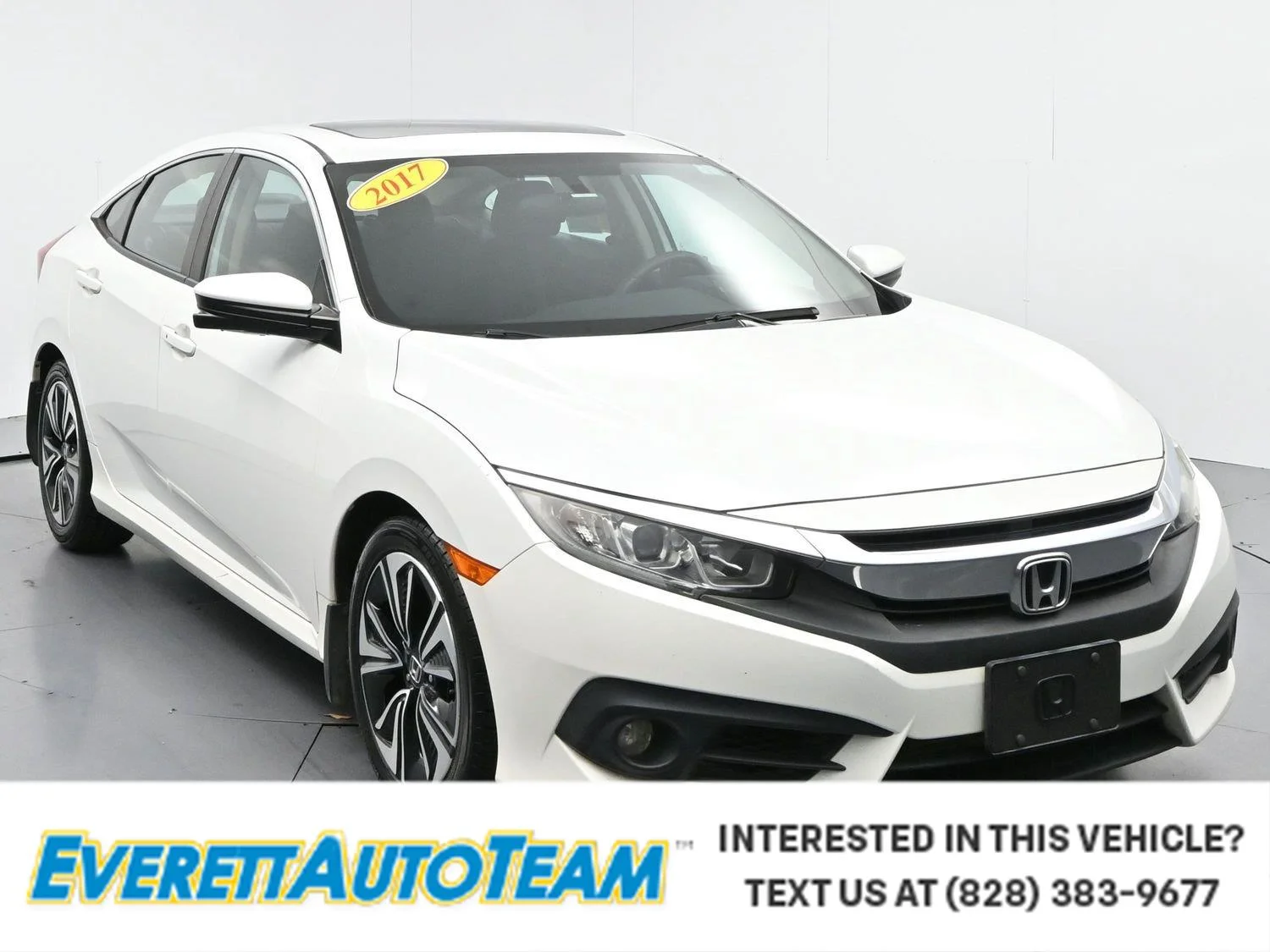 Used 2017 White Orchid Pearl Honda EX-T image 1