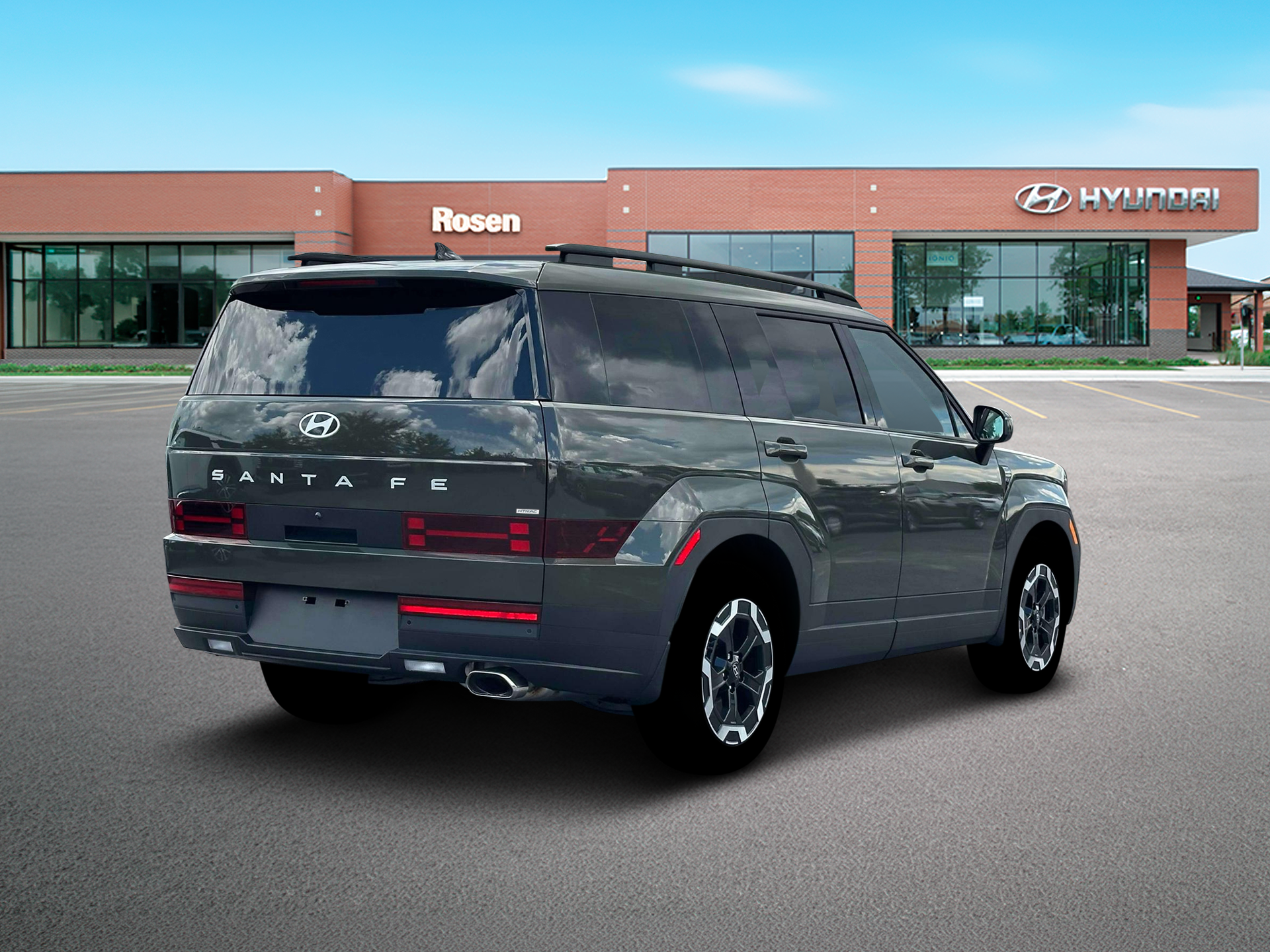 New 2026 Green Hyundai SEL AWD image 7