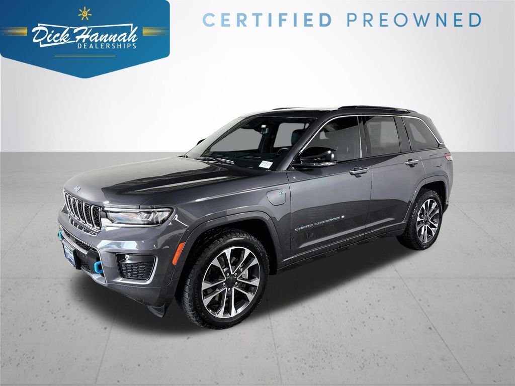 Certified Used 2023 Gray Jeep Overland 4xe image 1