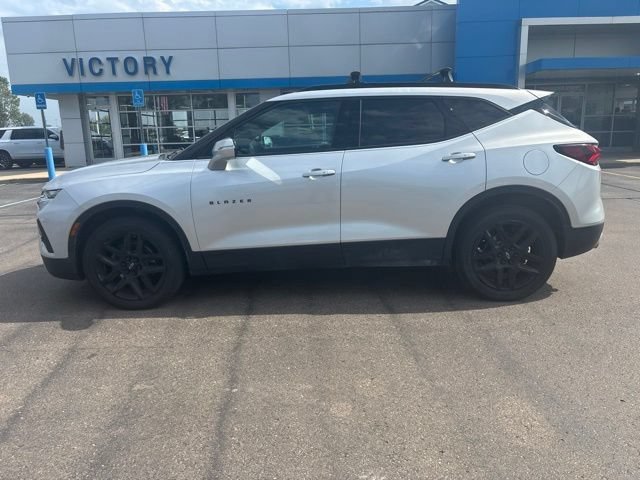 Used 2021 Chevrolet Blazer 2LT with VIN 3GNKBHRS4MS545520 for sale in Milan, MI