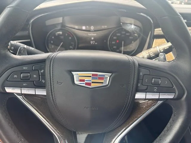 Certified Used 2021 Stellar Black Metallic Cadillac Sport image 17