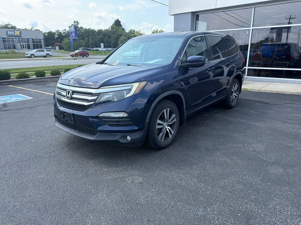 Used 2018 Obsidian Blue Pearl Honda EX-L image 1