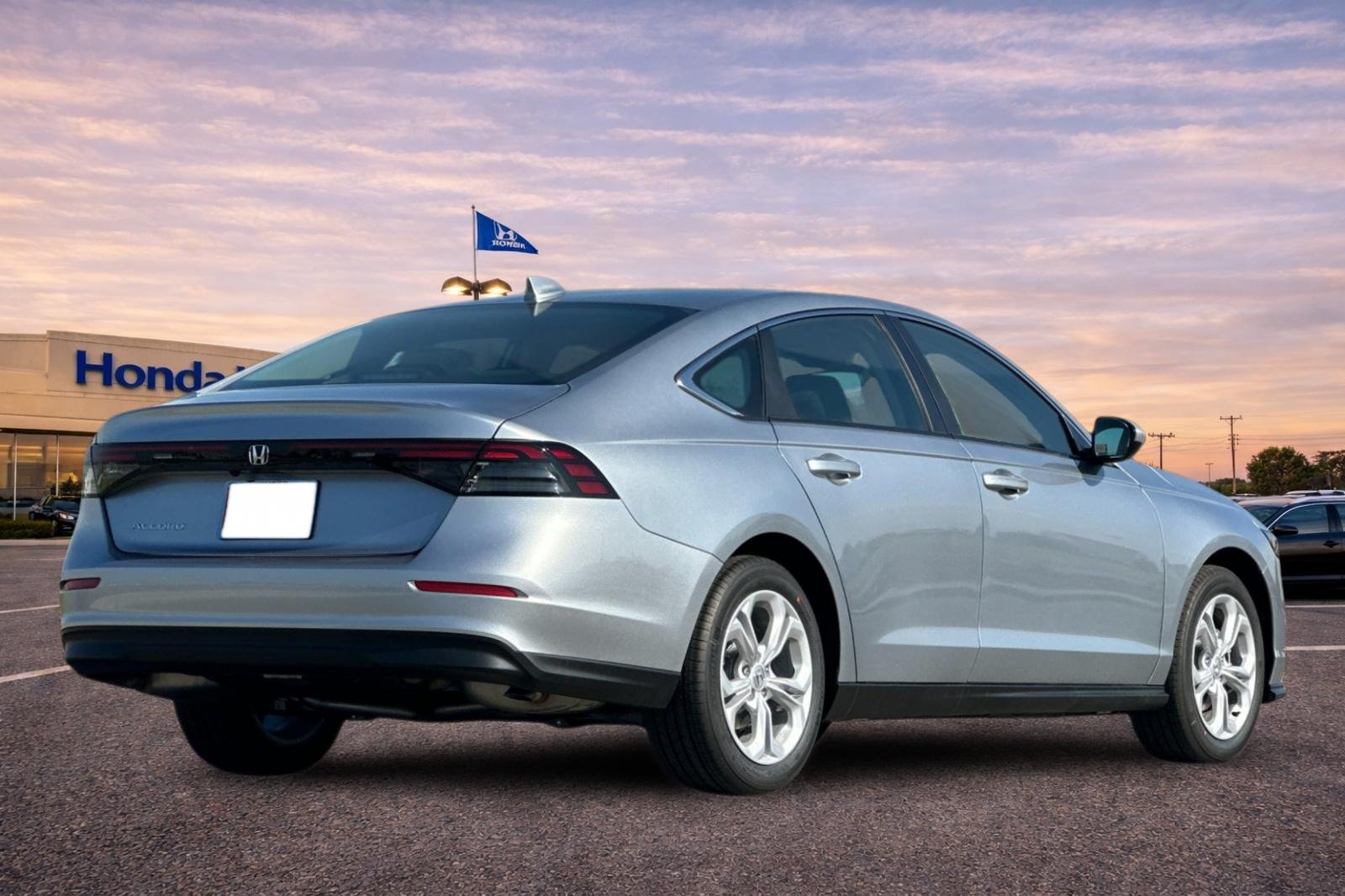 New 2026 Solar Silver Metallic Honda LX image 4