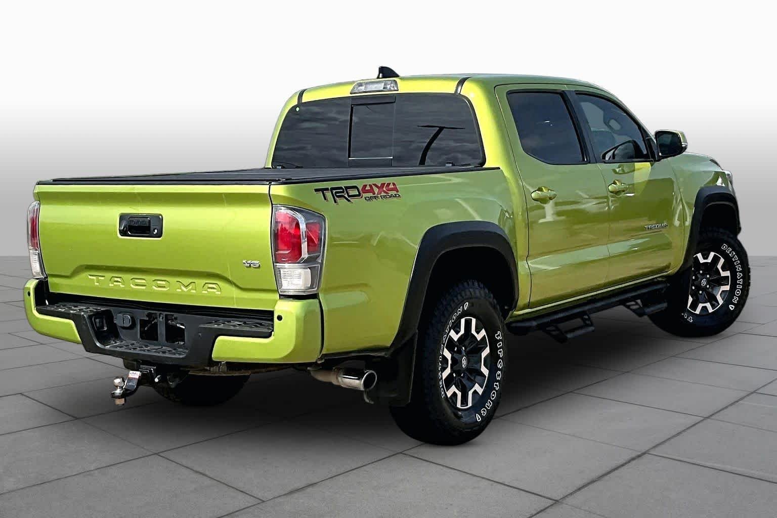 Used 2023 Electric Lime Metallic Toyota TRD Off Road image 13