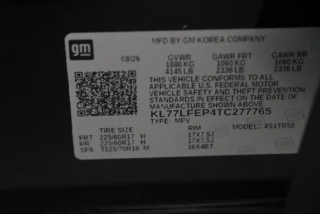 New 2026 Mosaic Black Metallic Chevrolet LS image 42