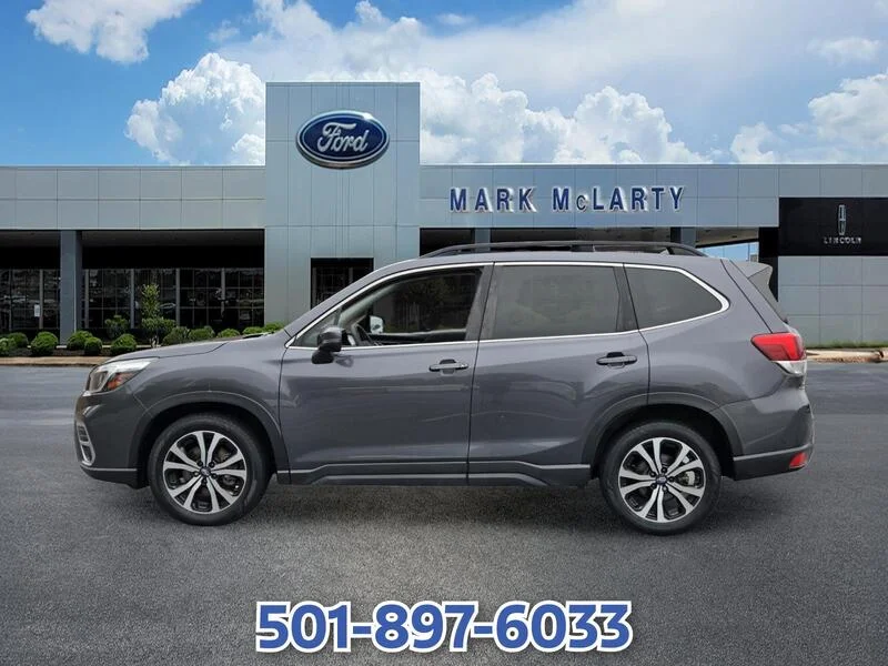 Used 2020 Gray Metallic SUBARU LIMITED CVT image 2