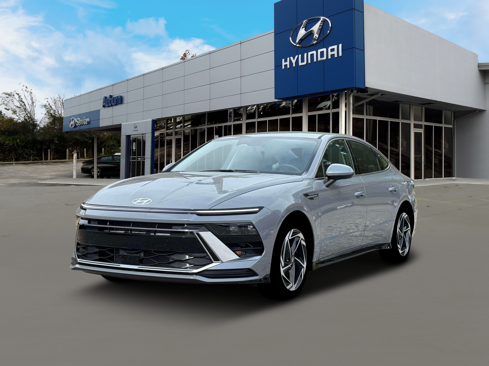 New 2026 Blue Hyundai SEL Sport image 1