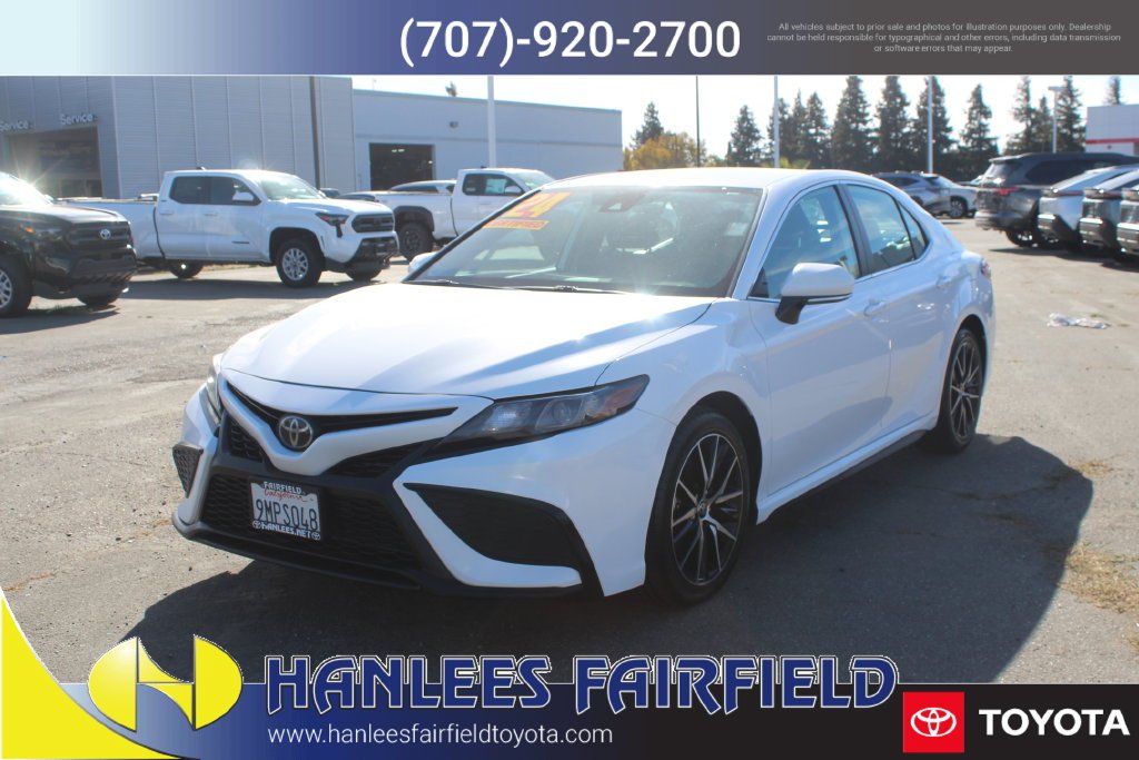 Certified Used 2024 White Toyota SE image 3