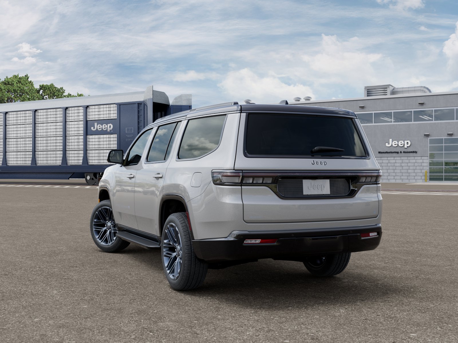 New 2026 Silver-Zynith Exterior Paint Jeep Grand Wagoneer image 3