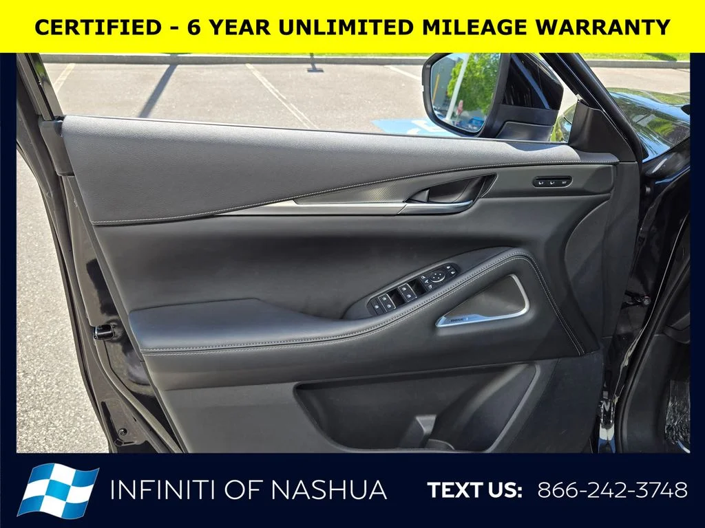 Certified Used 2023 Black INFINITI LUXE image 10