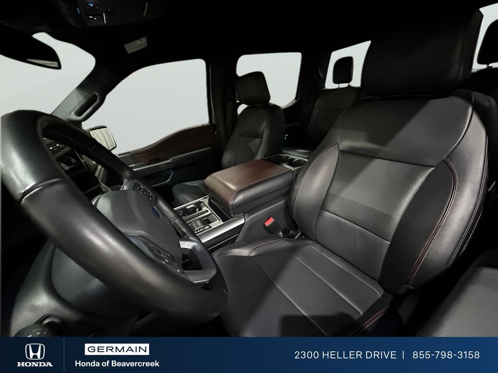 Used 2023 Iconic Silver Metallic Ford Lariat image 22
