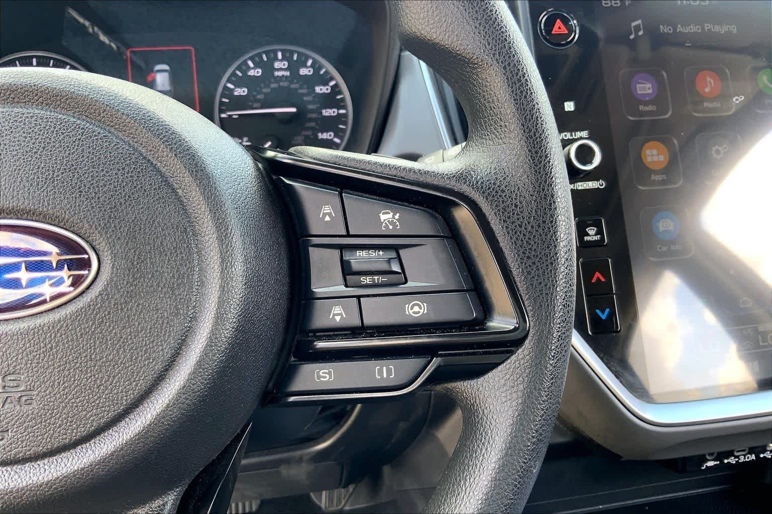 Used 2024 Magnetite Gray Metallic Subaru Premium image 24