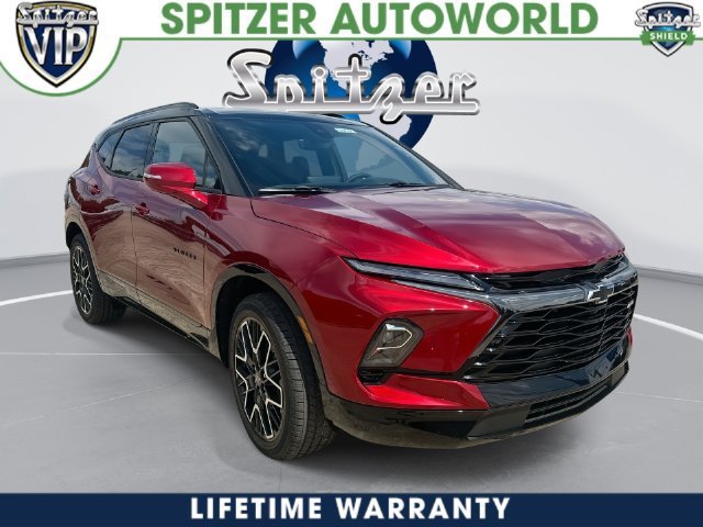 2026 Chevrolet Blazer RS Red at Spitzer Autoworld Chevy Buick GMC Cadillac