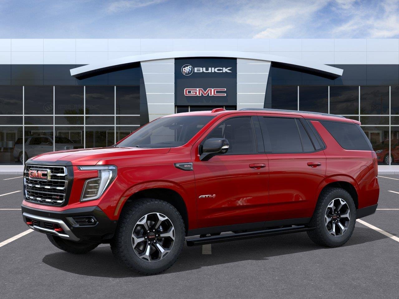 New 2026 Volcanic Red Tintcoat GMC AT4 image 2