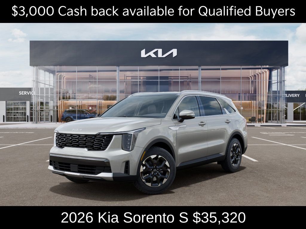 New 2026 Ivory Silver Kia S image 2