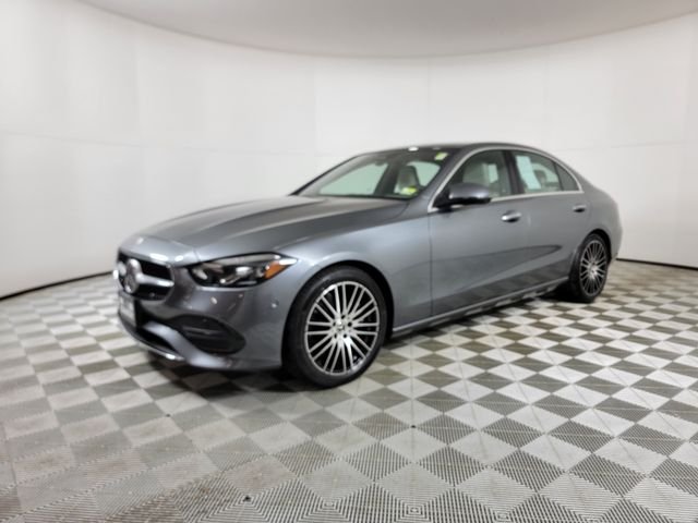 Certified Used 2022 Gray Mercedes-Benz C 300 image 3