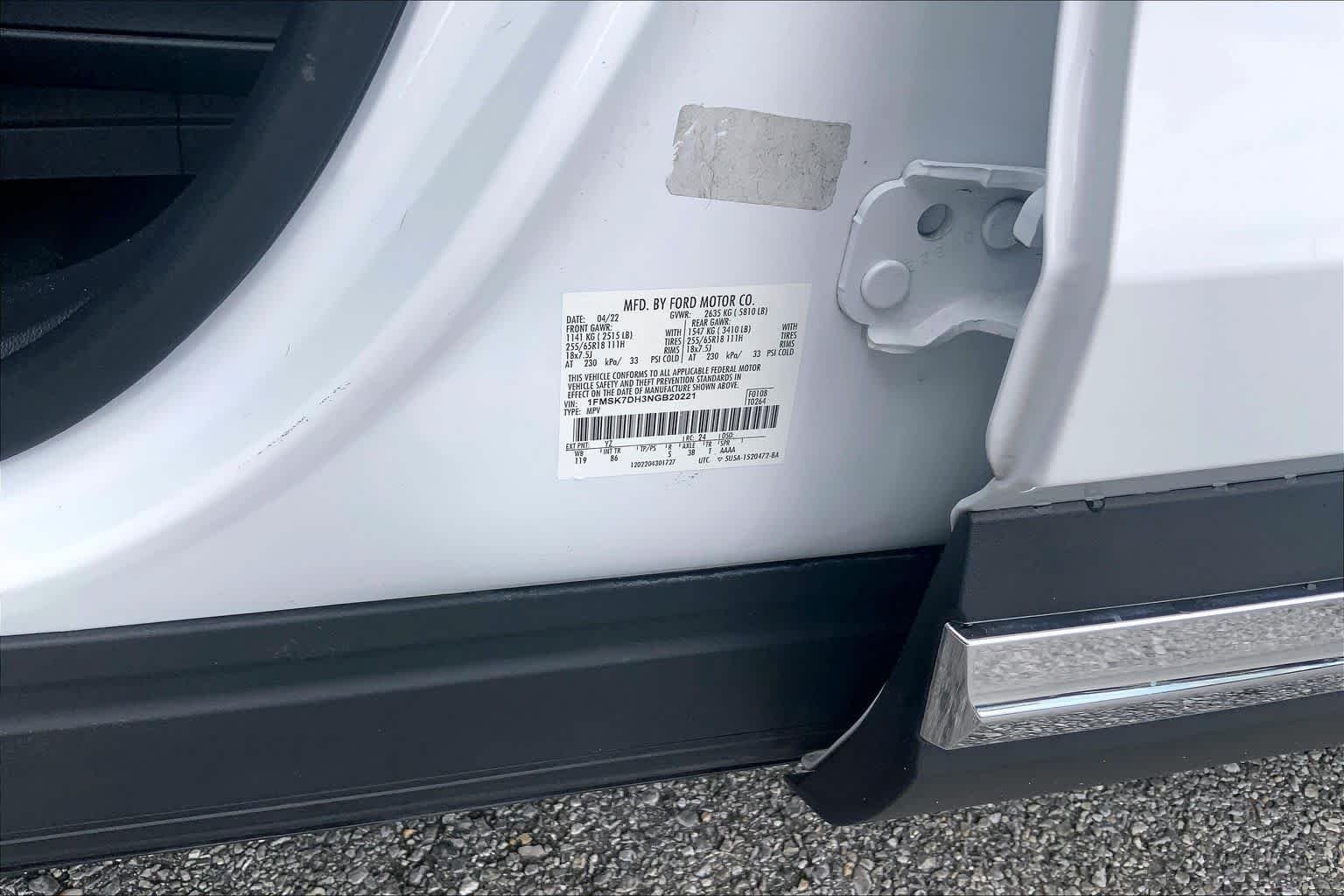 Used 2022 Oxford White Ford XLT image 32