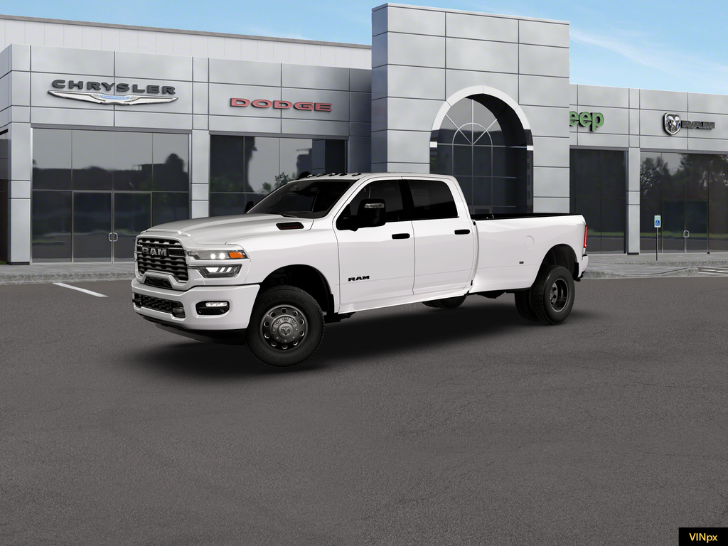 New 2026 Bright White Clear-Coat Exterior Paint RAM Big Horn image 1