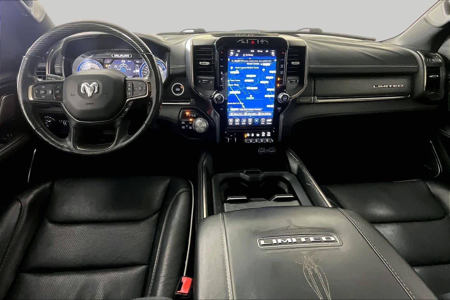 Used 2020 Diamond Black Crystal Pearlcoat Ram Limited image 13