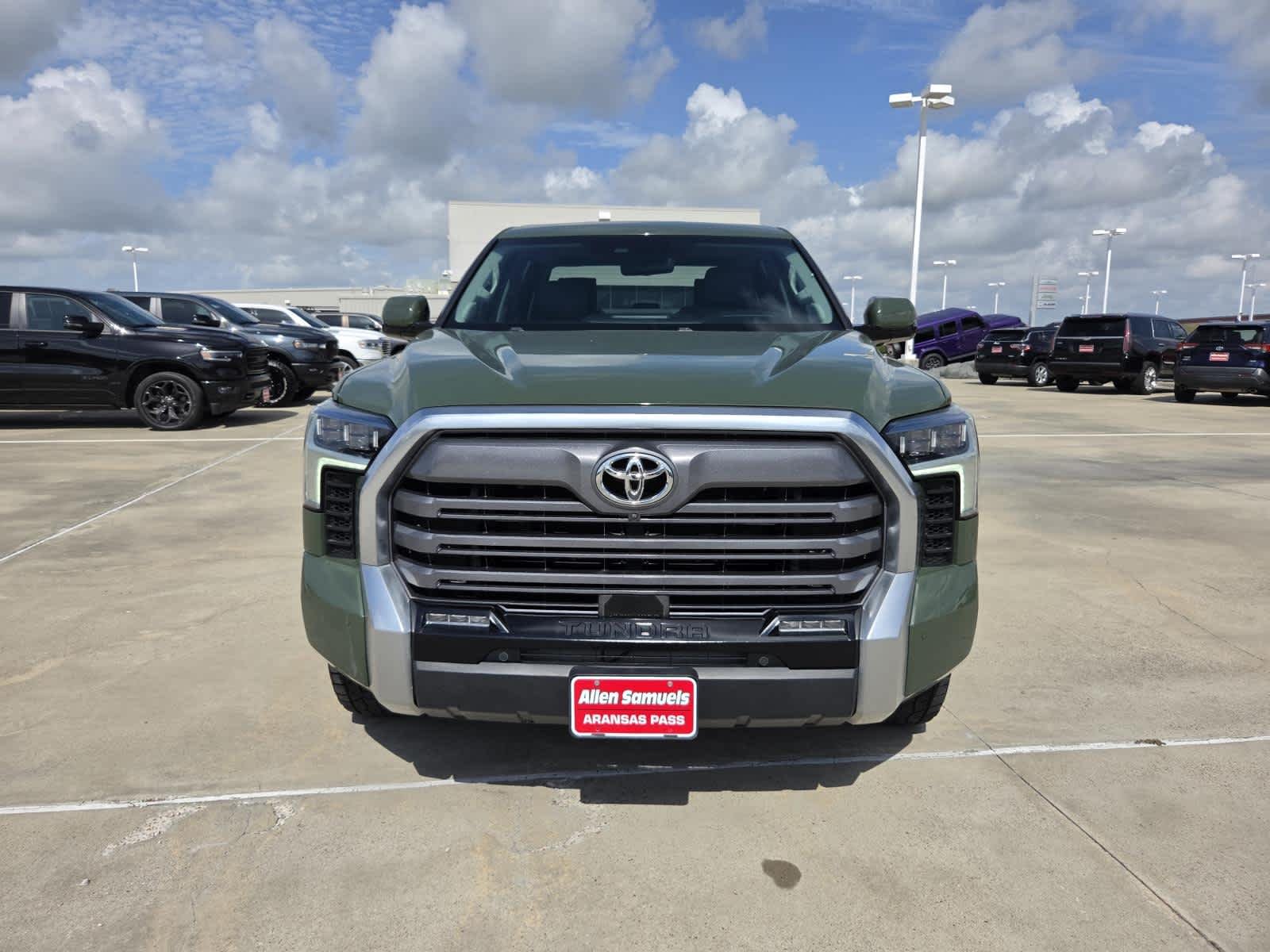 Used 2023 Army Green Toyota Limited image 8