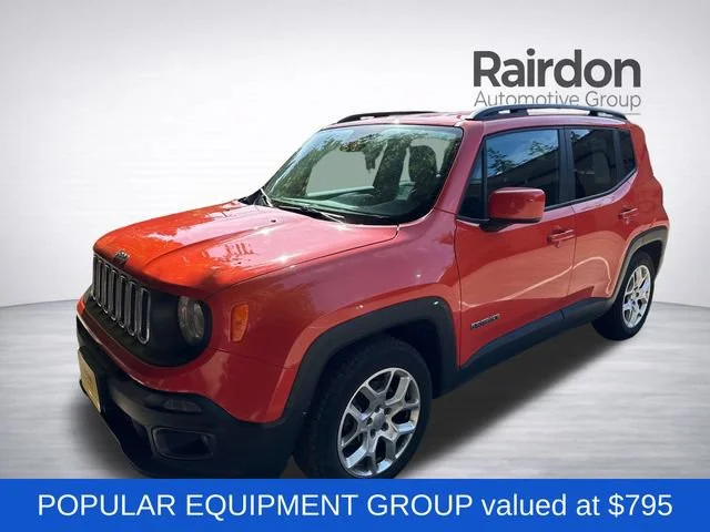 Used 2015 Omaha Orange Jeep Latitude image 3