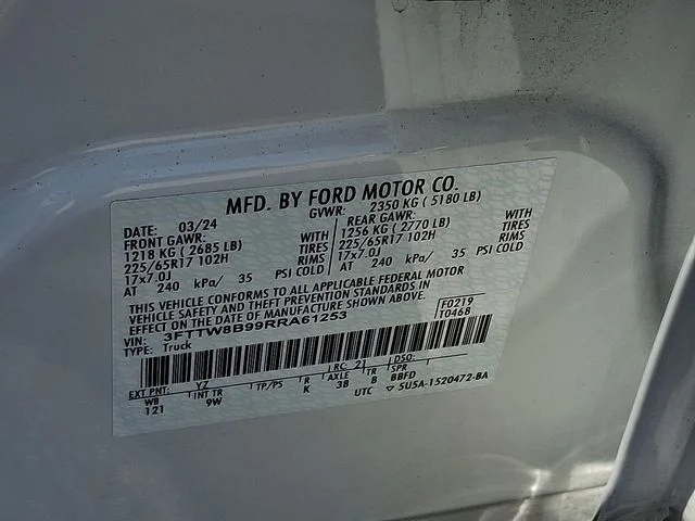 Used 2024 White Ford XL image 26