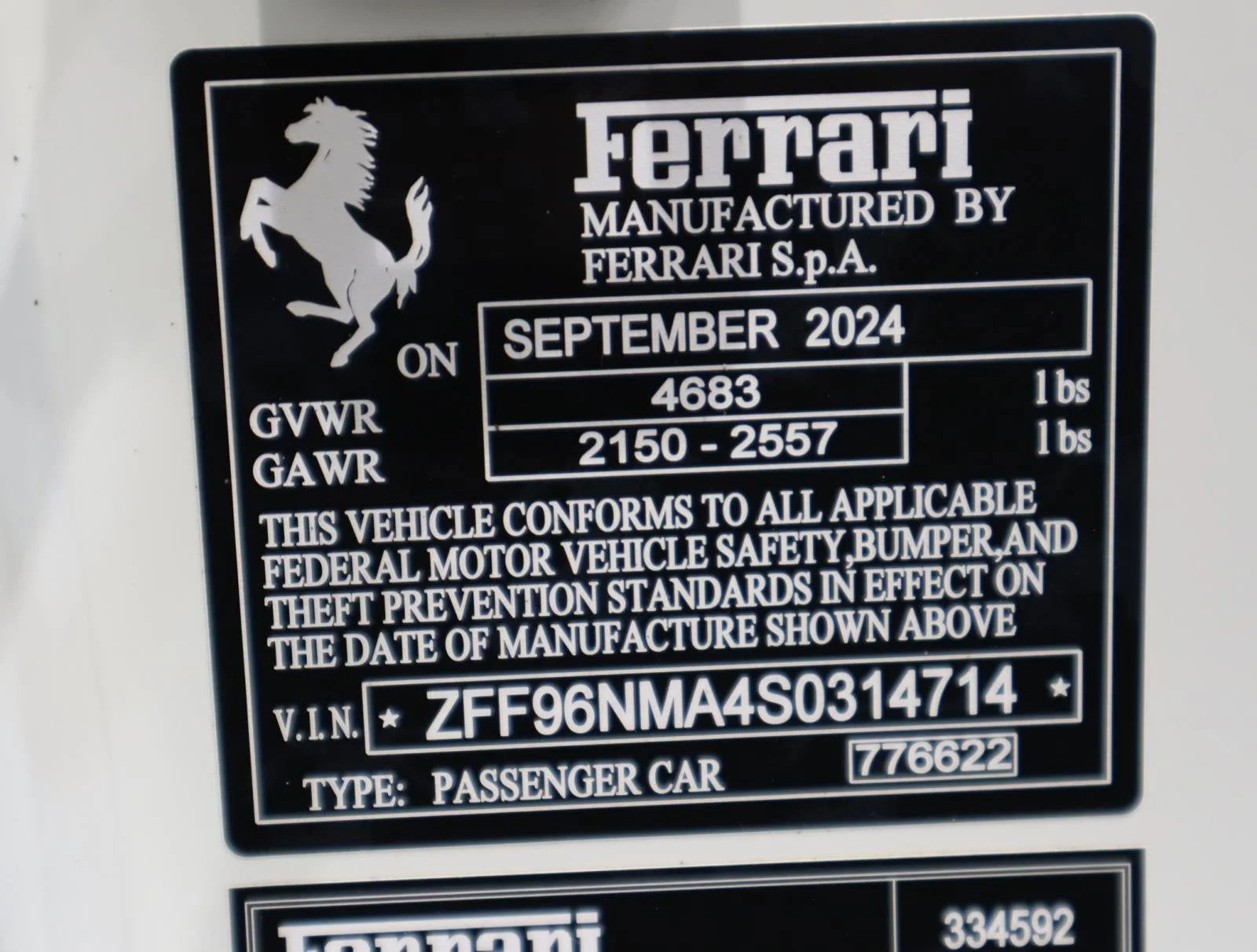 Certified Used 2025 Bianco Avus Ferrari  image 31