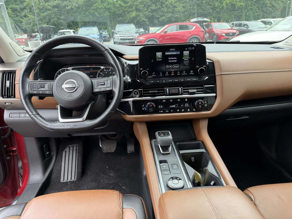 Used 2022 Scarlet Ember Tintcoat Nissan Platinum 4WD image 25