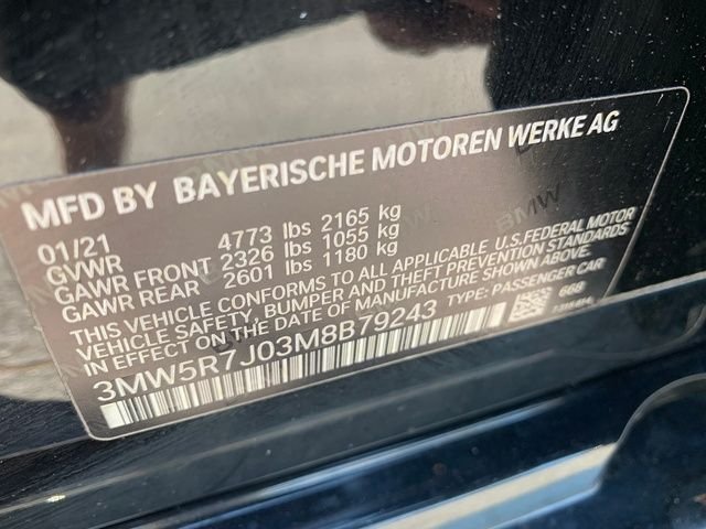 Used 2021 Black BMW 330i xDrive image 24